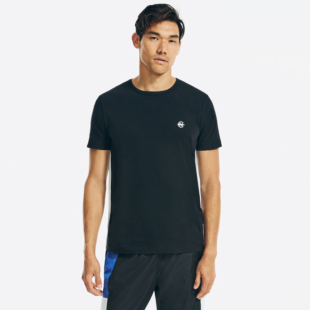 COMPETITION CREWNECK T-SHIRT,True Black,large