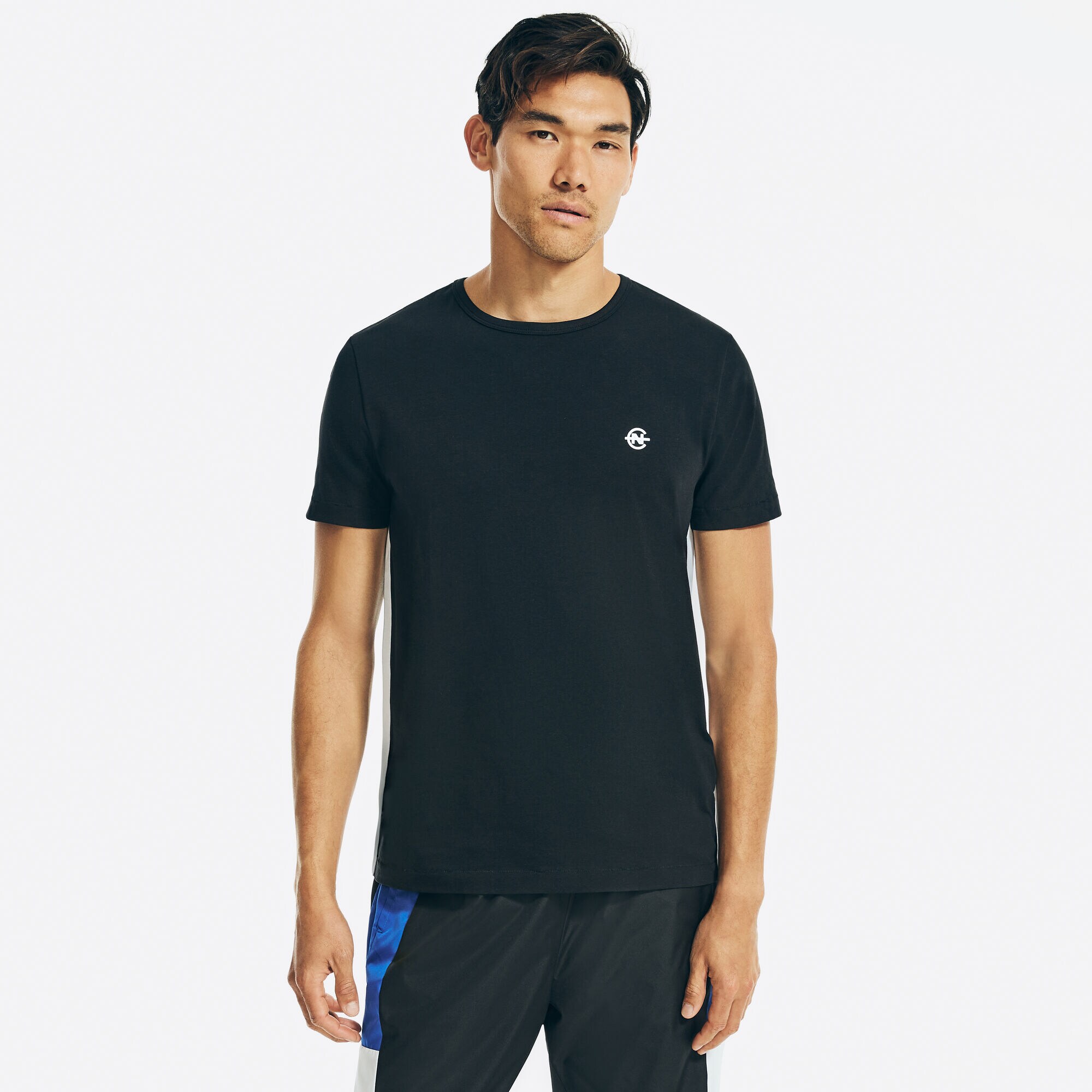 COMPETITION CREWNECK T-SHIRT,True Black,large