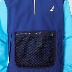 LIGHTWEIGHT COLORBLOCK JACKET,Estate Blue,large