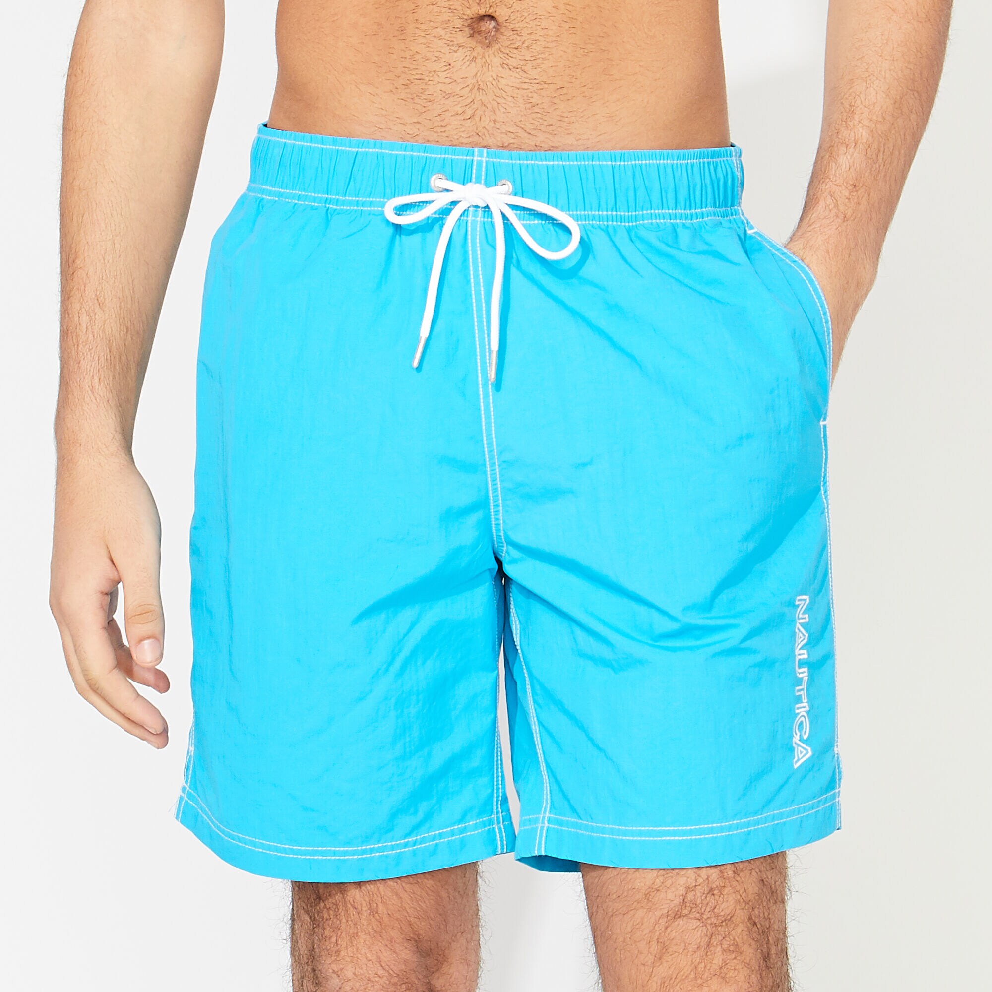 8" Deck Trunk,Capri Blue,large