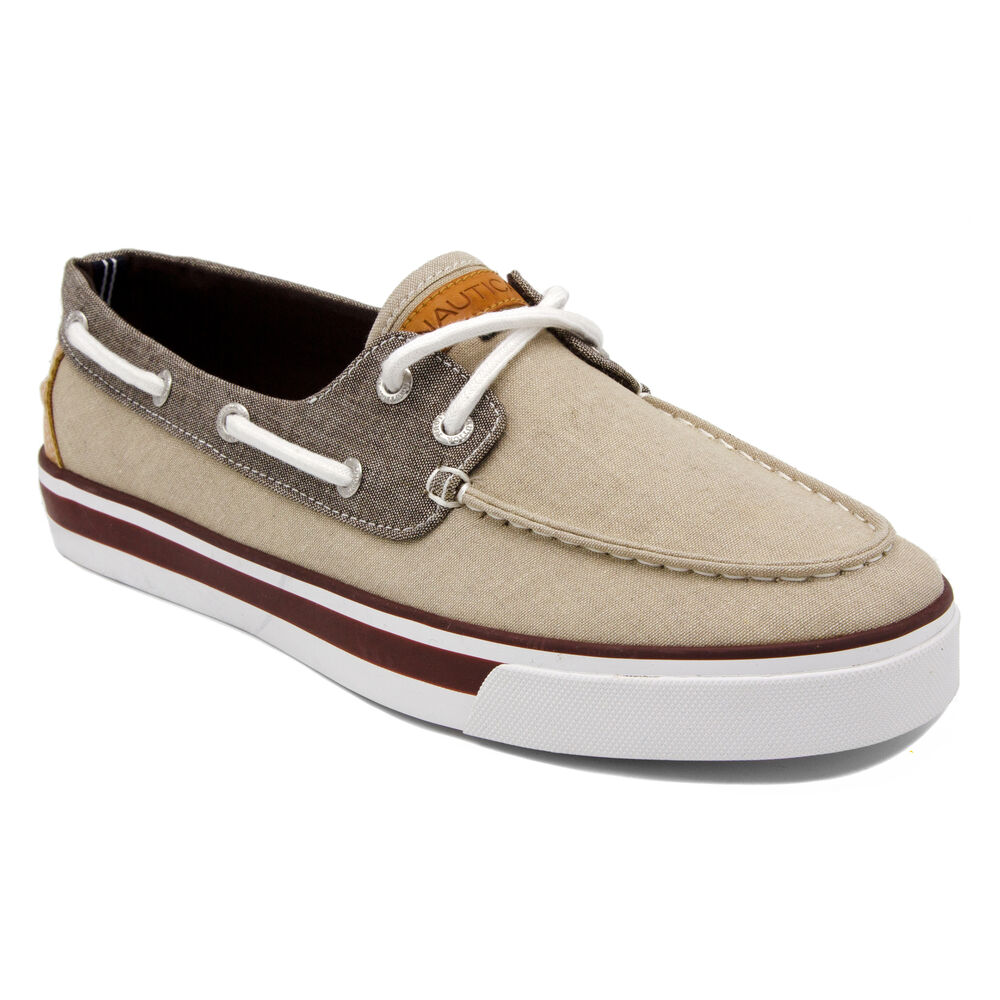 Galley Boat Shoe in Khaki/Brown,Khaki Wash,large