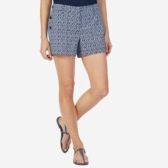 Anchor Print Short (4"),Stellar Blue Heather,large