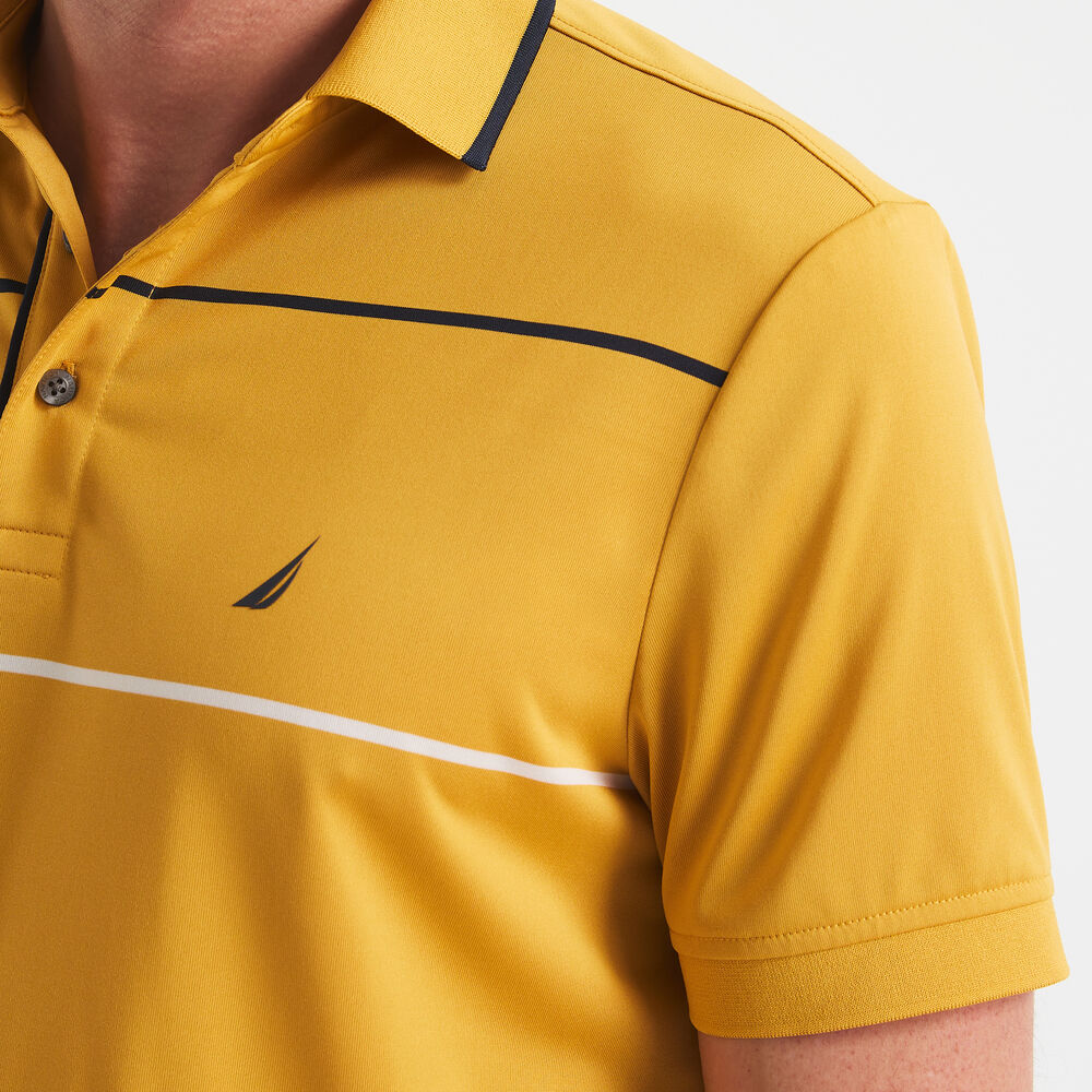 Navtech Classic Fit Polo,Voyage Yellow,large