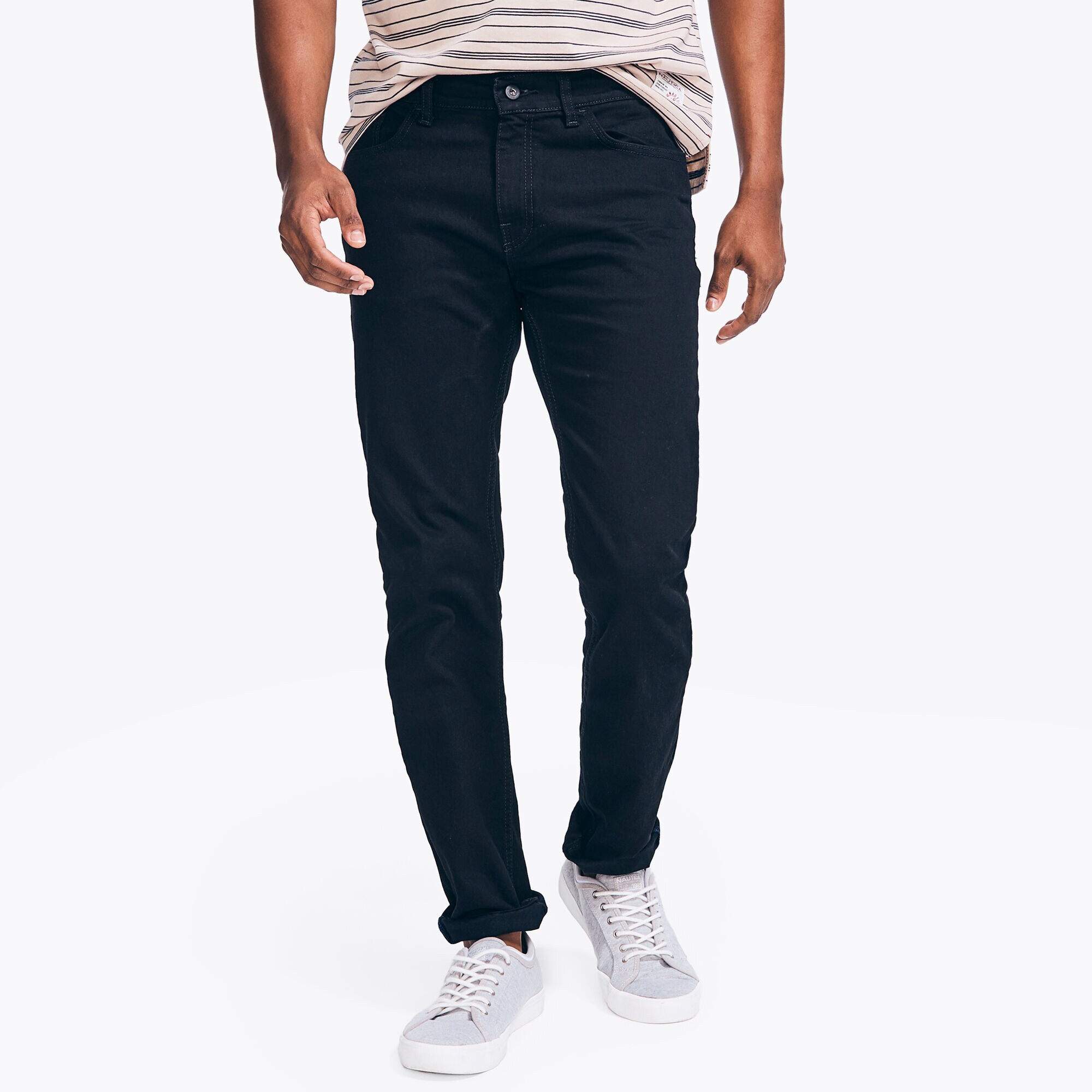 SLIM FIT DENIM,Black Ink Wash,large