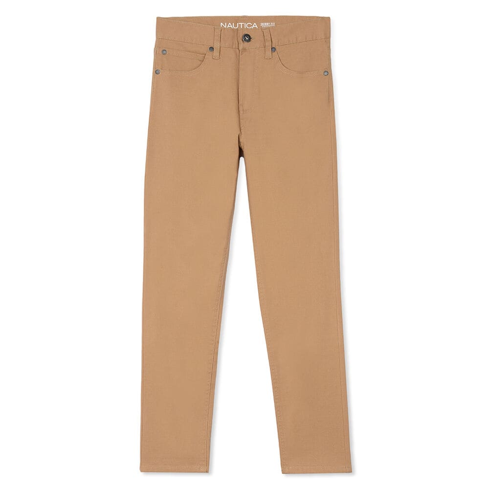 LITTLE BOYS' 5-POCKET TWILL PANT (4-7),Tavern,large
