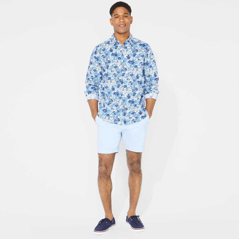 6" DECK SHORT,Azure Blue,large
