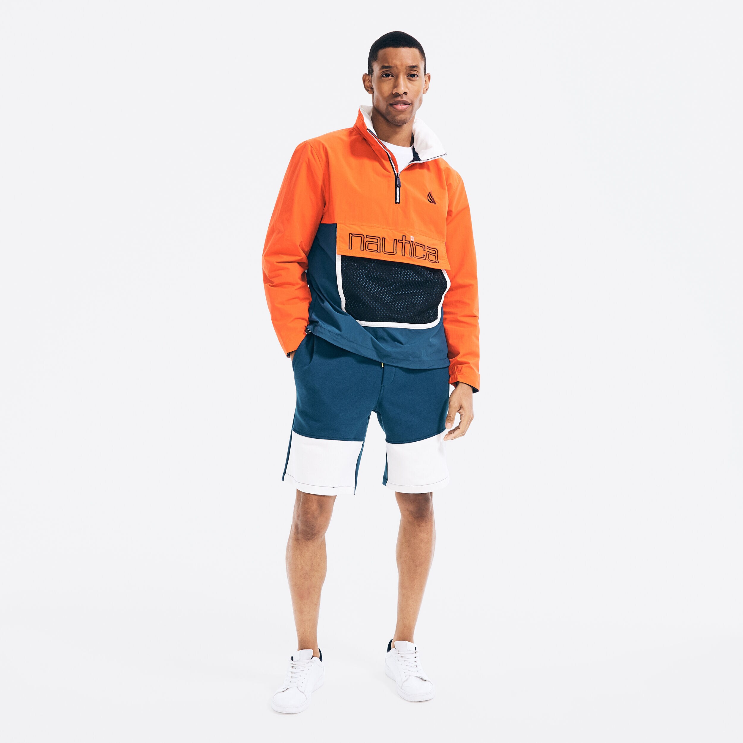 COLORBLOCK GRAPHIC SPINNAKER JACKET 