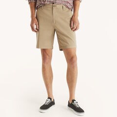 8.5" Stretch Deck Short,True Khaki,large