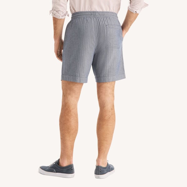 7" Herringbone Pull-On Short