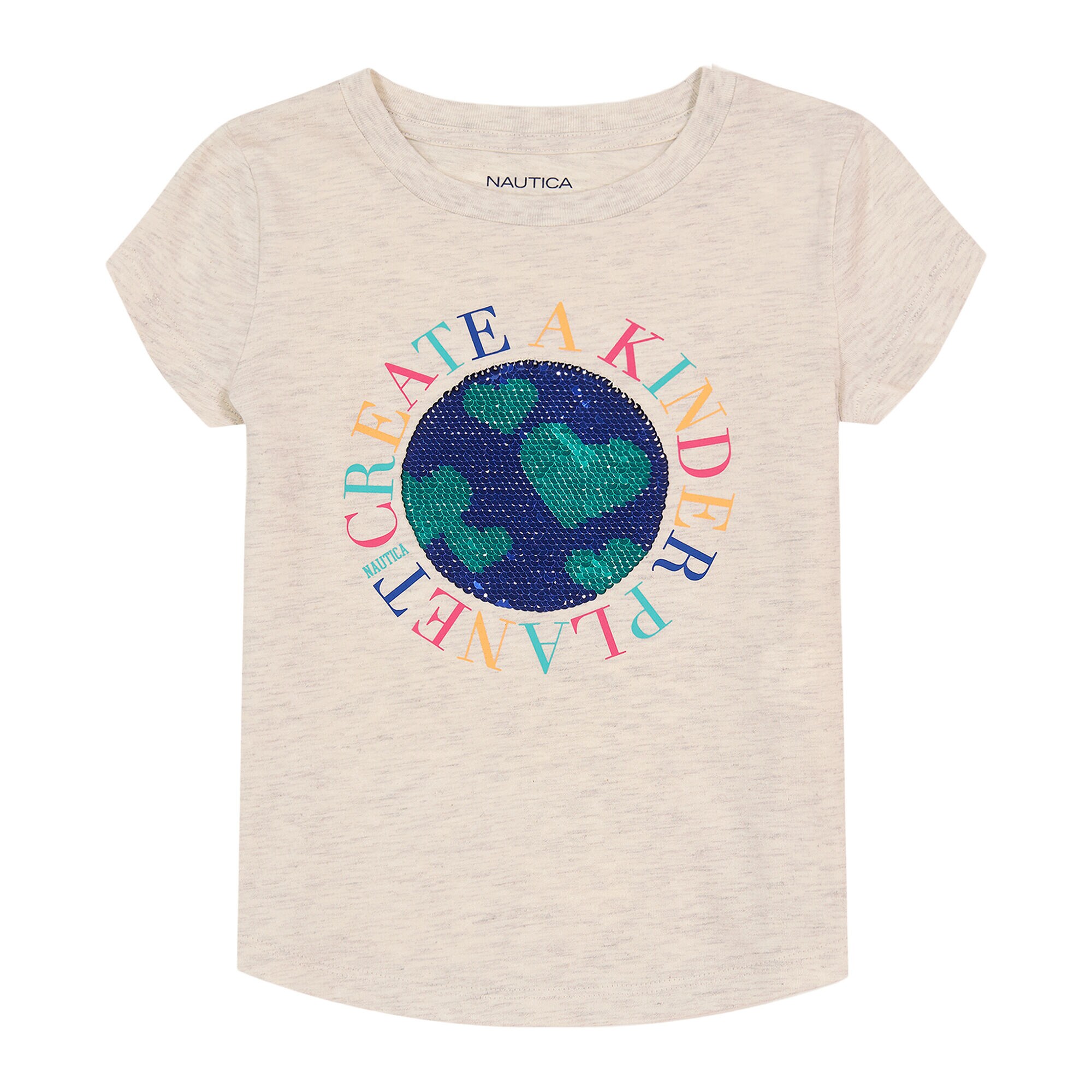 Toddler Girls' Kinder Planet T-Shirt (2T-4T),DEMITASSE,large