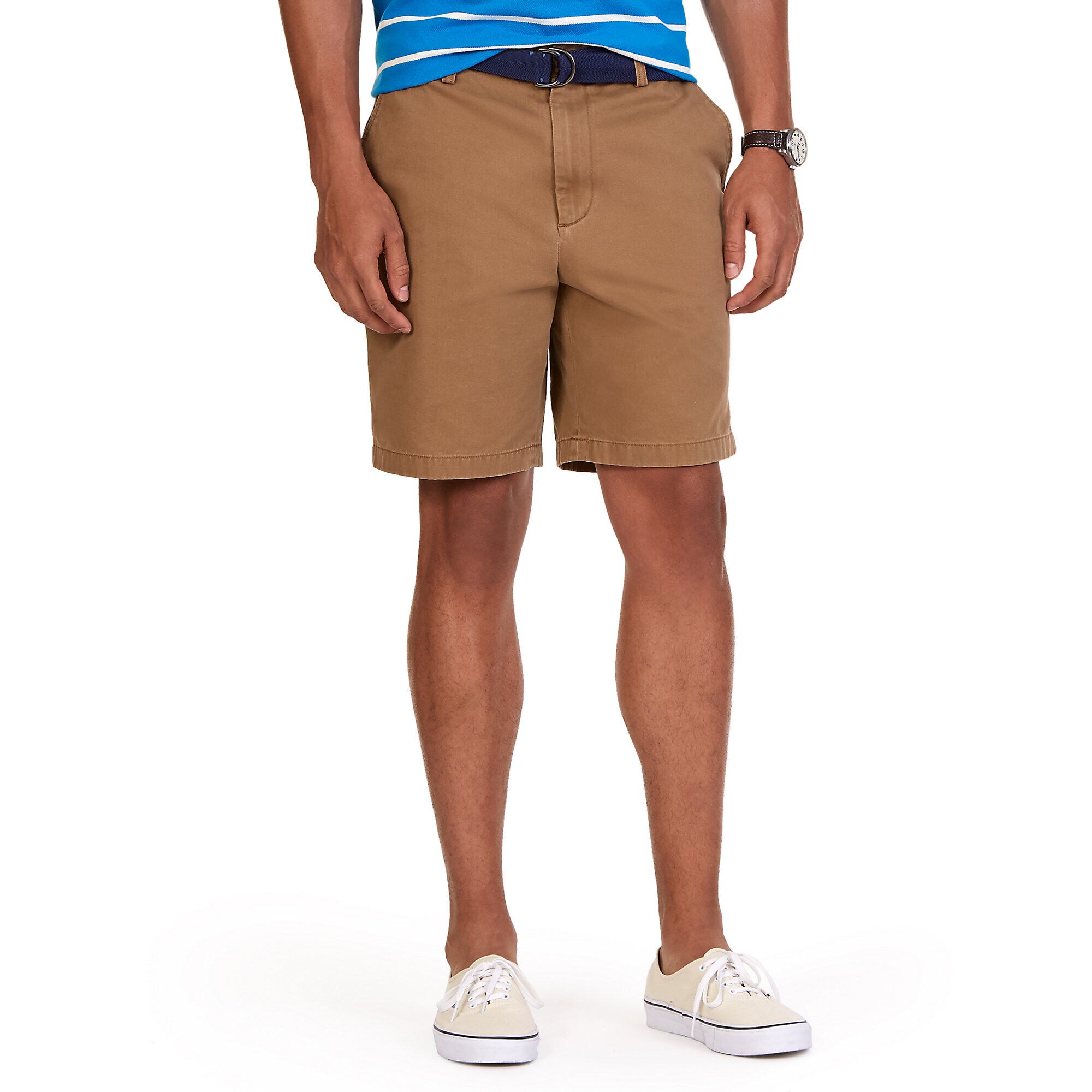 Classic Fit Deck Short,Oyster Brown,large