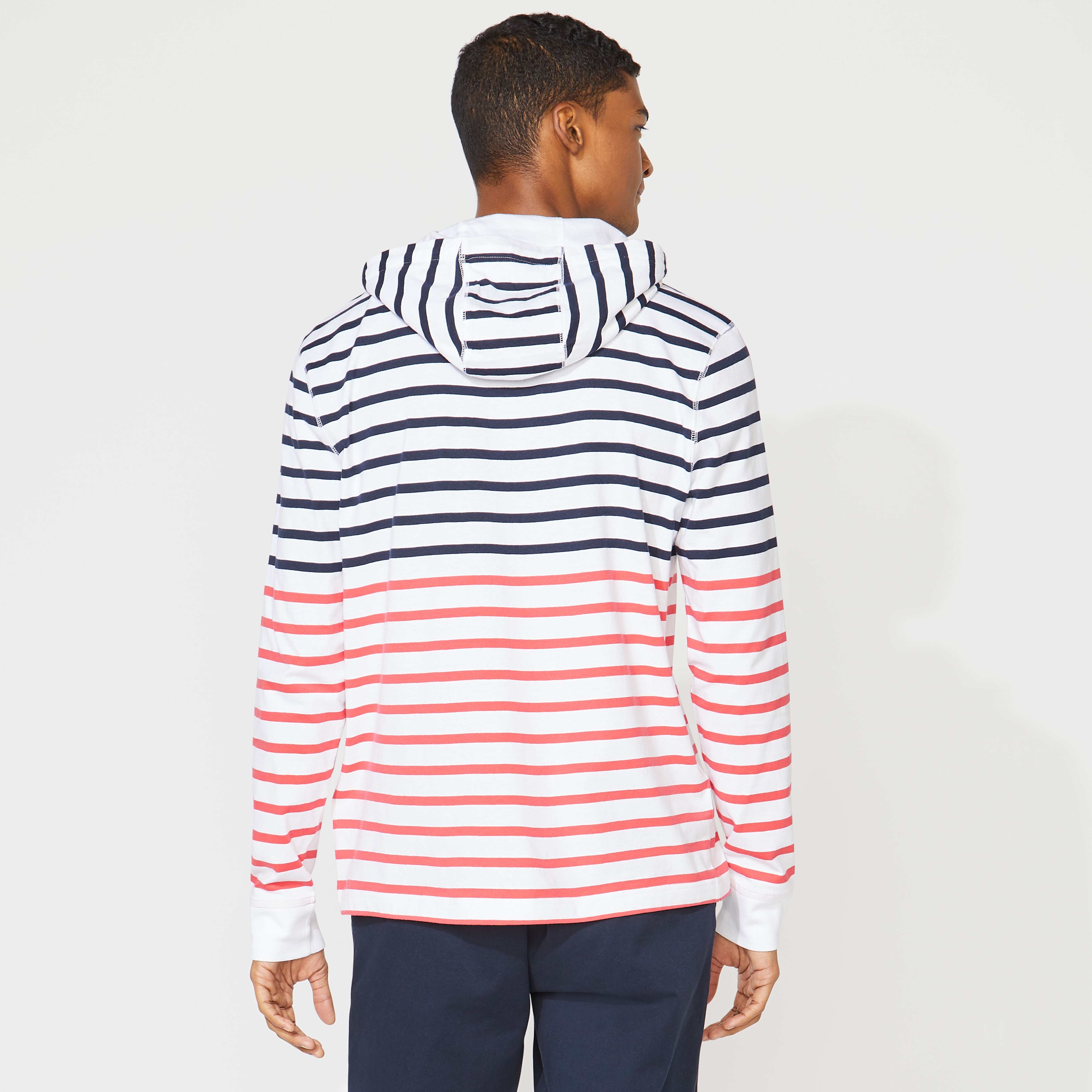 STRIPED T-SHIRT HOODIE | Nautica
