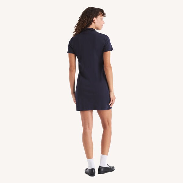 Zip-Up Deck Polo Dress