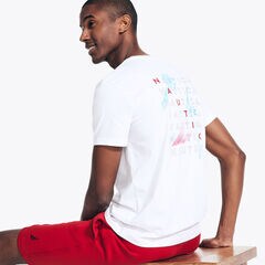 WEST COAST GRAPHIC T-SHIRT,Bright White,large