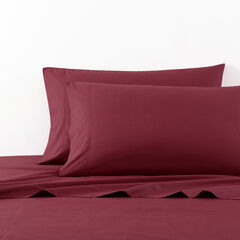 Solid Red King Sheet Set,Pink Shrimp,large