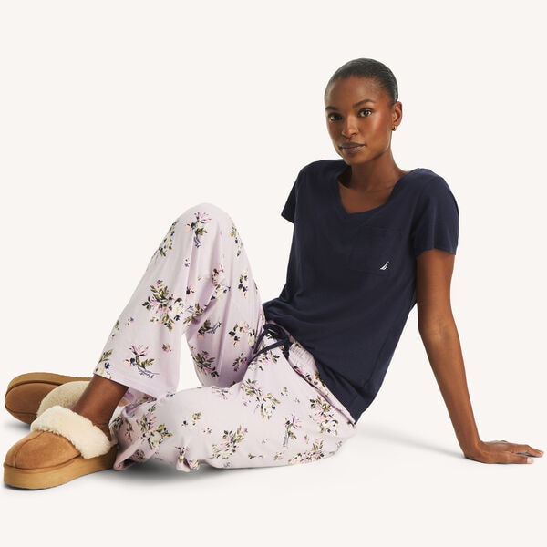 Floral Pajama Set