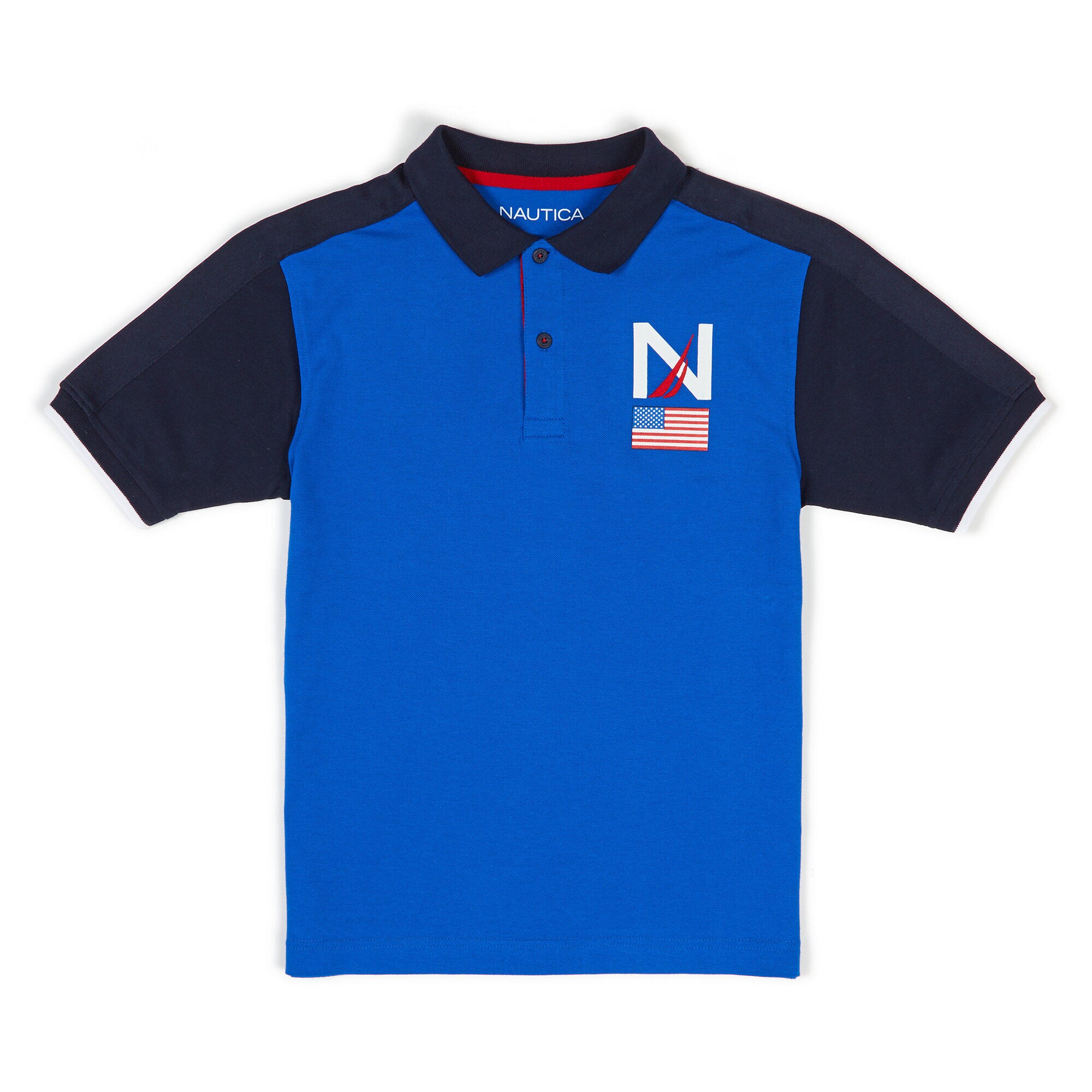 Little Boys' Captain Chest Patch Heritage Polo (4-7),Clear Sky Blue,large