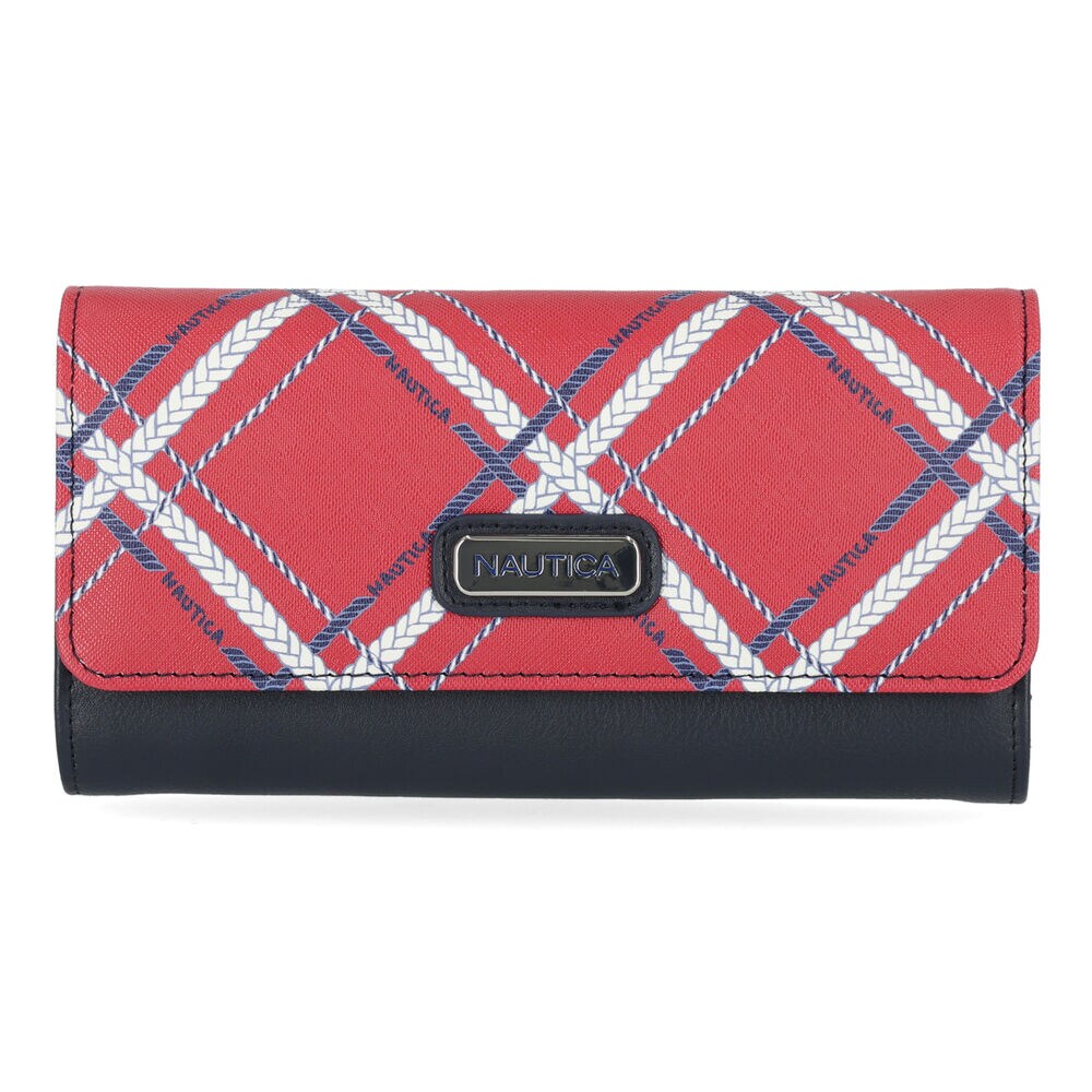 Money Manager Rope Wallet,Nautica Red/Orange,large