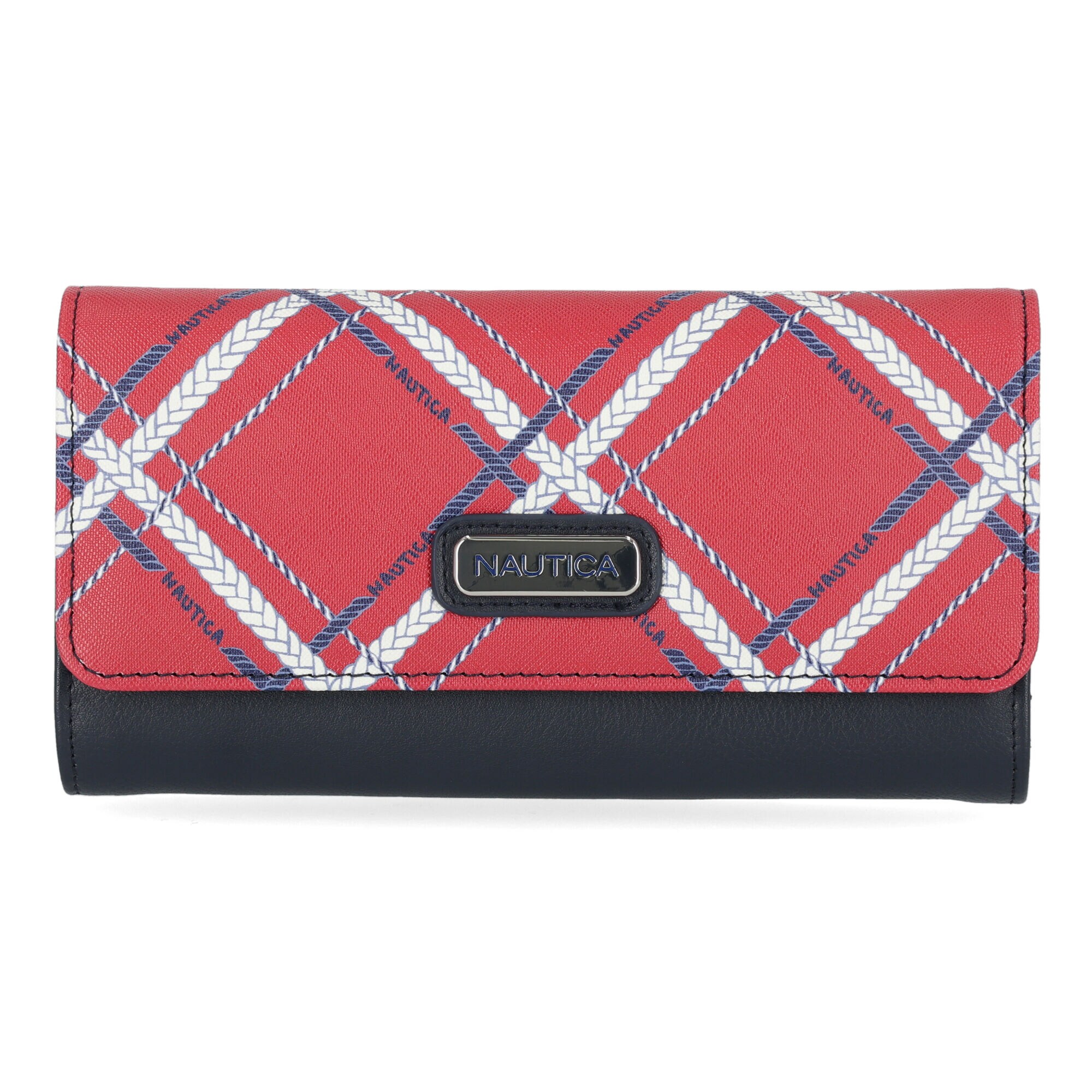 Money Manager Rope Wallet,Nautica Red/Orange,large