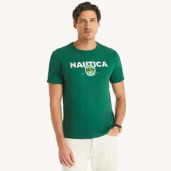 Foil Anchor Graphic T-Shirt,Spruce,large