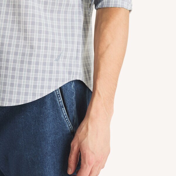 Slim Fit Wrinkle-Resistant Plaid Shirt