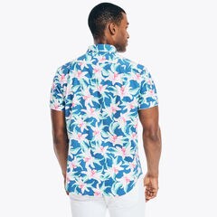CLASSIC FIT SHORT-SLEEVE SHIRT,Windsurf Blue,large