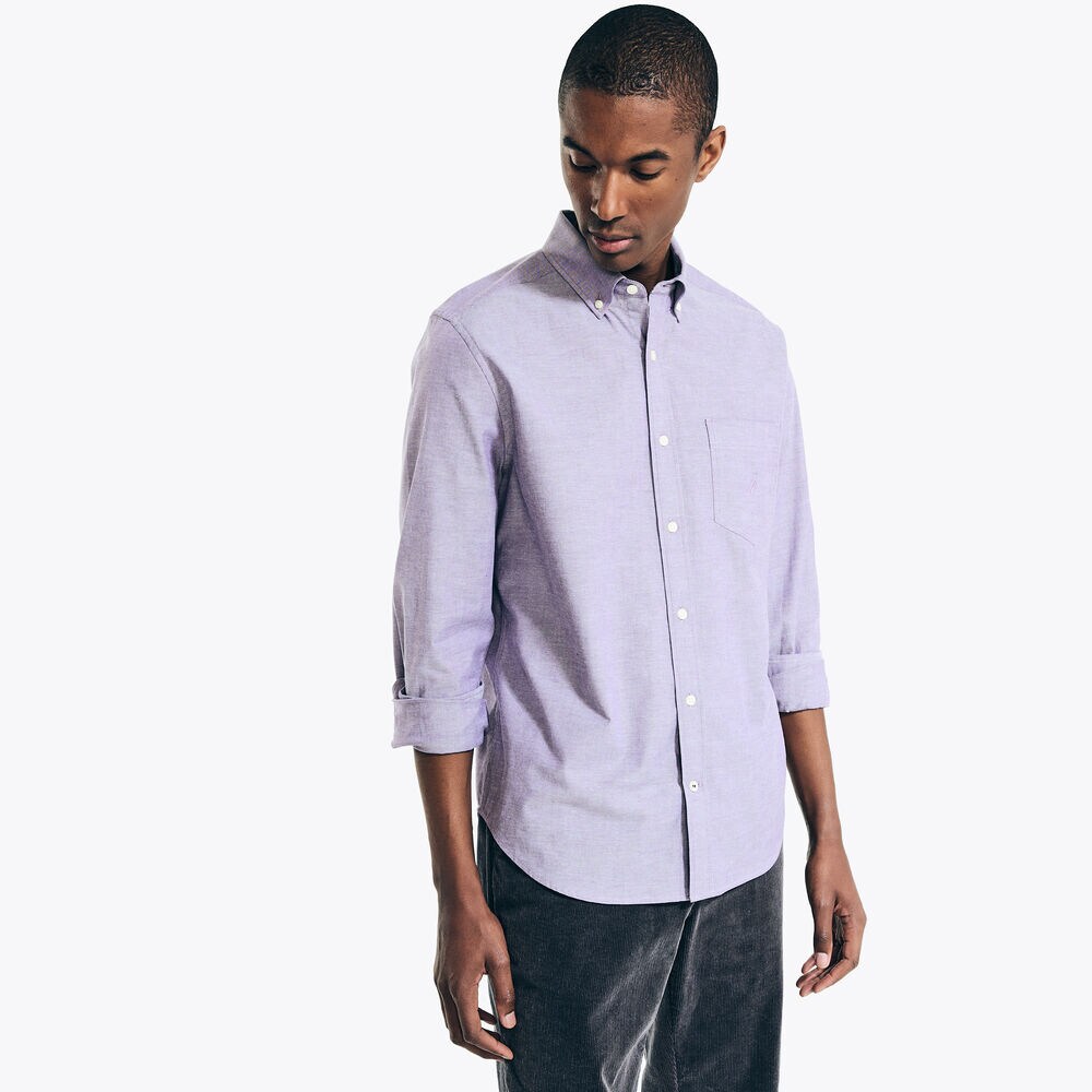 Oxford Shirt,Majestic Purple,large