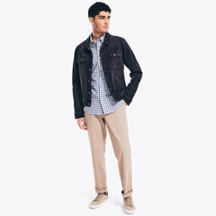 NAVTECH PLAID SHIRT,Castlerock Grey,large