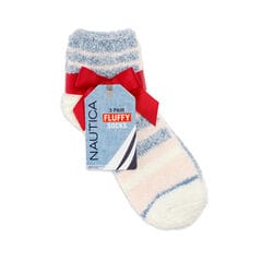 FUZZY MID-CREW SOCKS, 3-PACK,Multi,large