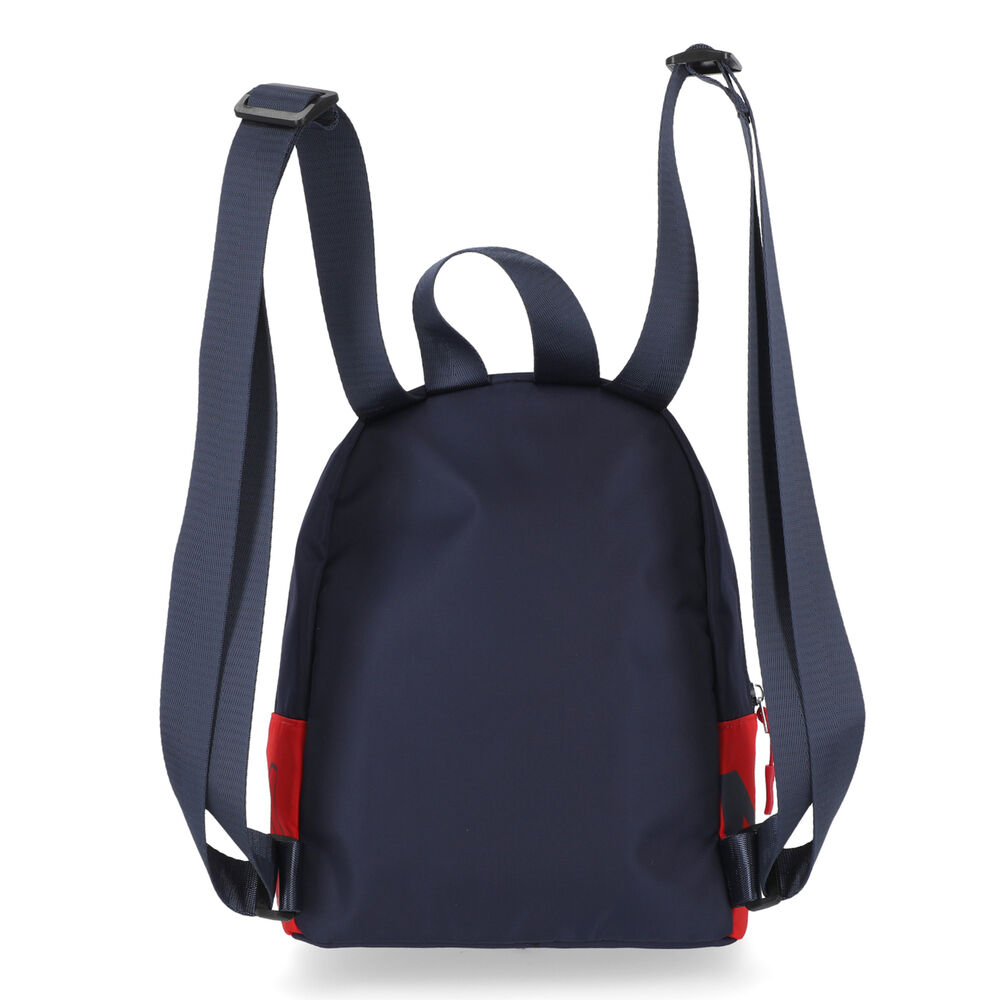 NYLON LOGO BACKPACK,Workshirt Blue,large