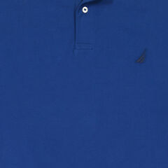 BIG & TALL STRETCH MESH POLO,Estate Blue,large