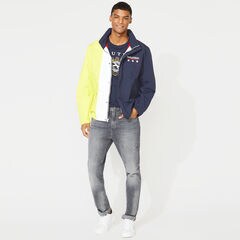 COMPETITION COLORBLOCK JACKET,Navy,large