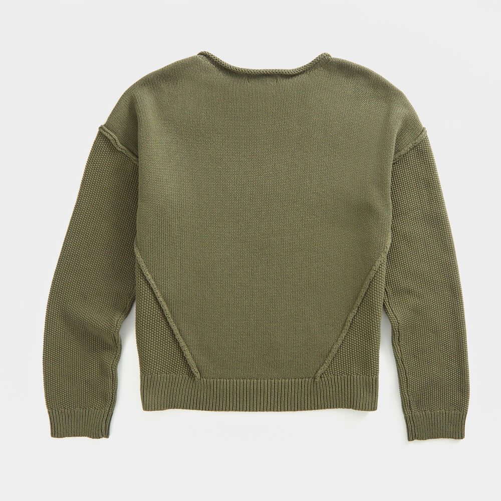 NAUTICA JEANS CO. KNIT SWEATER,Teal Wave,large