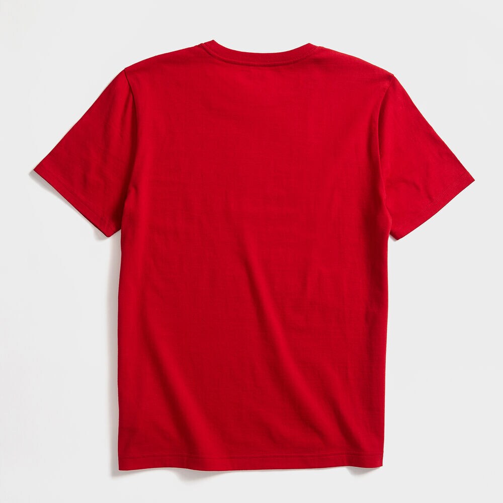 SAILBOAT SKETCH GRAPHIC T-SHIRT,Nautica Red,large