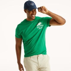 Big & Tall Marine Life Graphic T-Shirt,Light Sonic,large