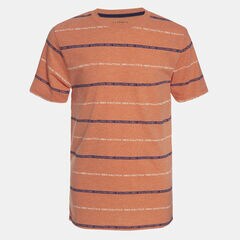 TODDLER BOYS' SCOTT STRIPE LOGO PRINTED TEE (2T-4T),Navigator Orange,large