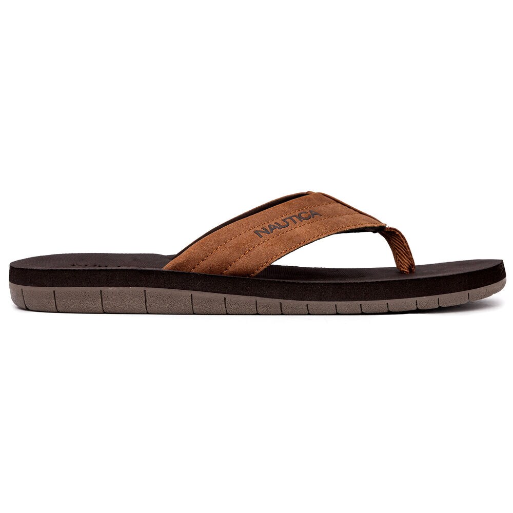 Tapped Flip-Flop,Dark Brown Heather,large