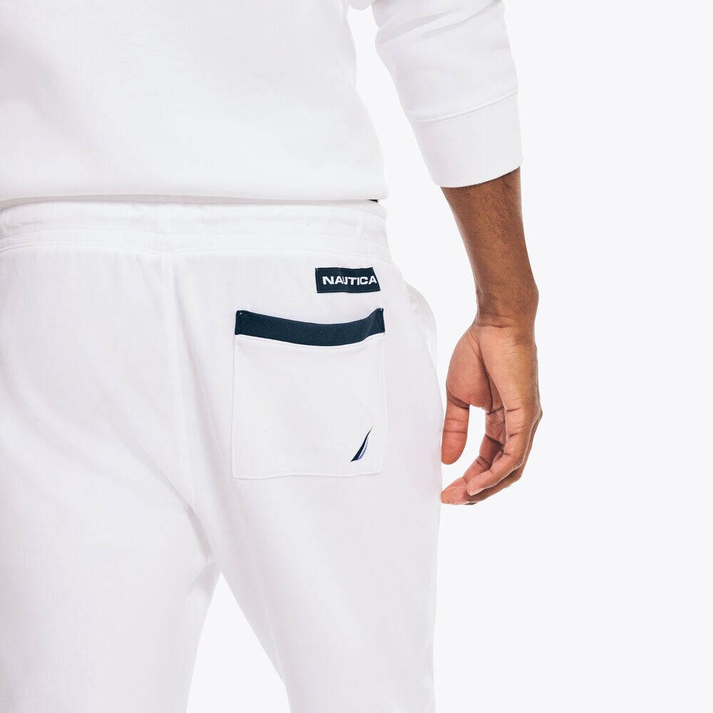 COMPETITION CLASSIC FIT LOGO PANT,Bright White,large