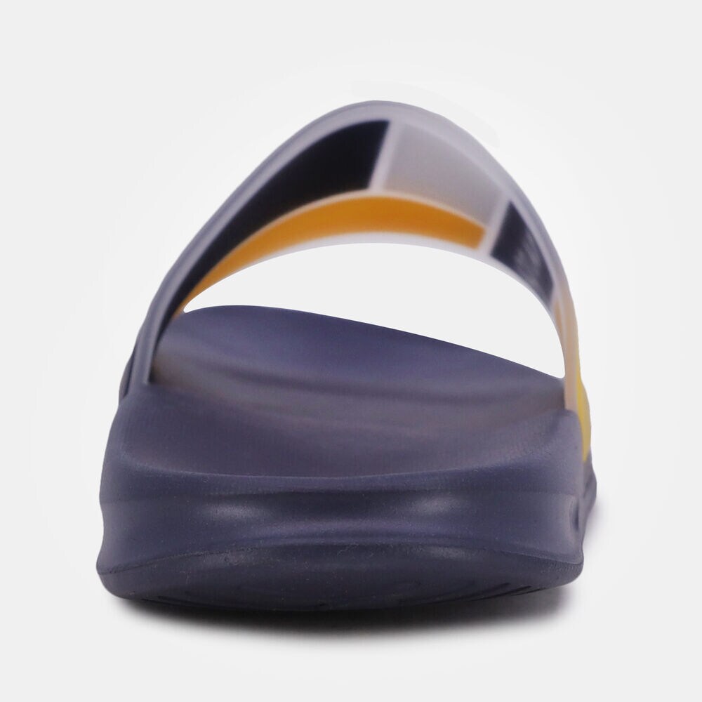 COLORBLOCK SLIDE SANDAL,Yellow,large