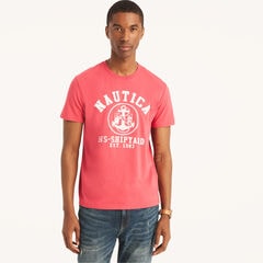 NS-83 Anchor Graphic T-Shirt,Riggin Red,large