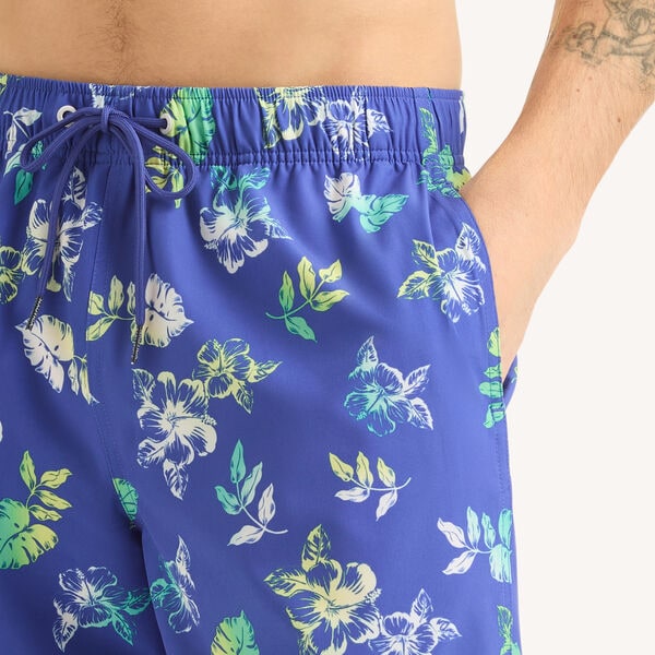 7" Printed Quick-Dry Swim