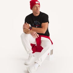 MODERN MARITIME GRAPHIC T-SHIRT,True Black,large