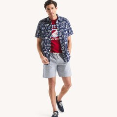 Coastal Division Graphic T-Shirt,Nautica Red,large