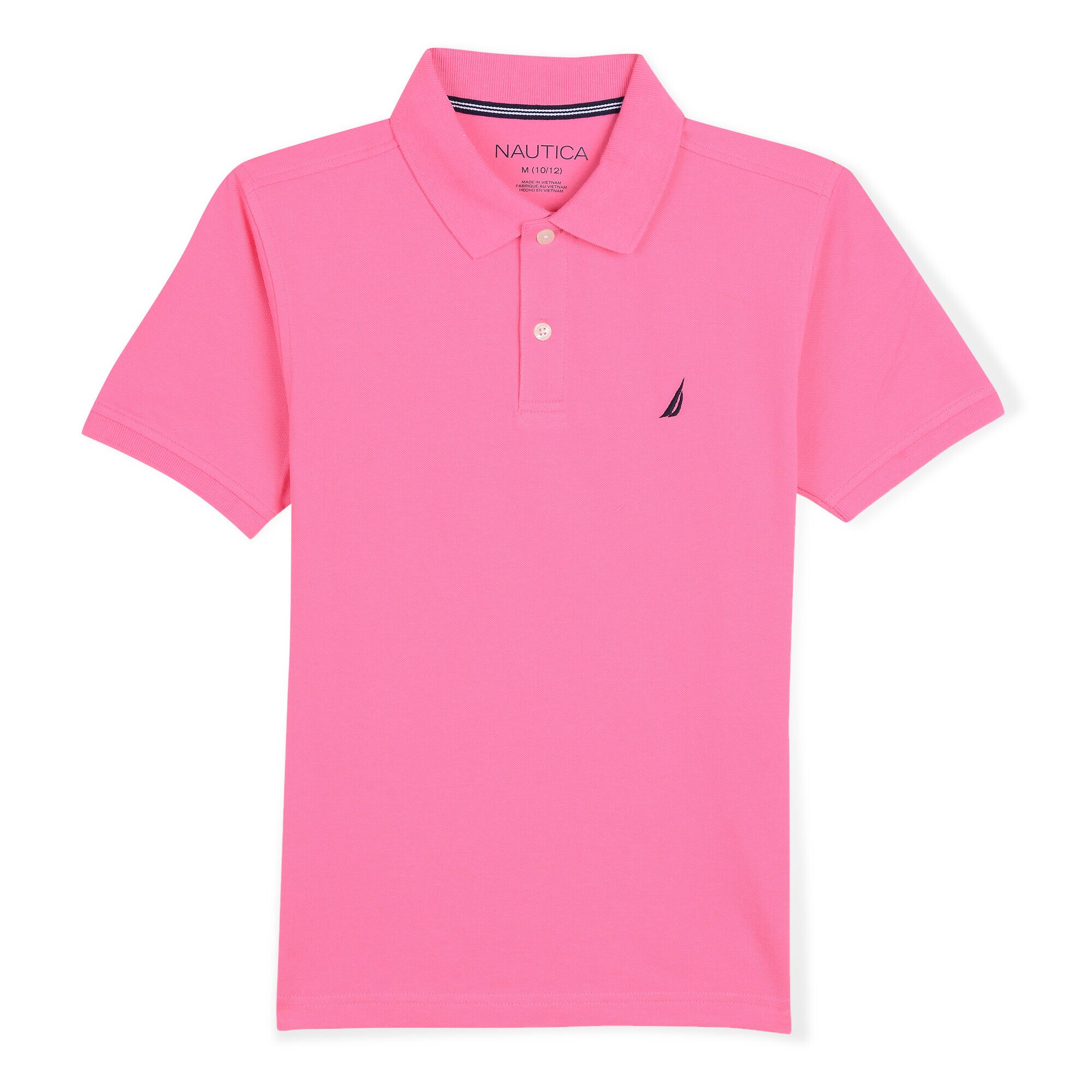 LITTLE BOYS' STRETCH DECK POLO (4-7),Pale Coral,large