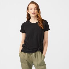 SIDE KNOT JERSEY TOP,True Black,large