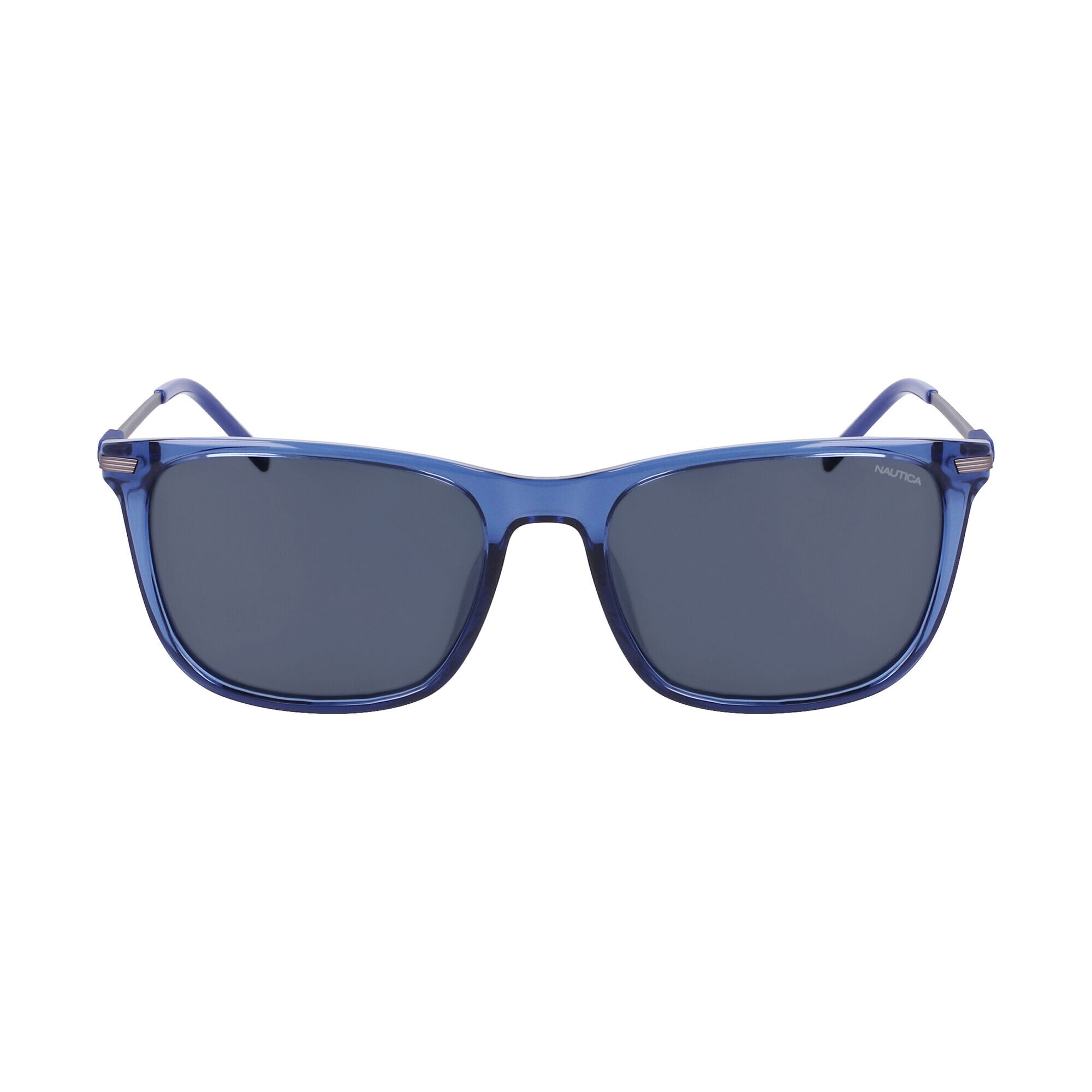ANCHOR RECTANGLE SUNGLASSES,Workshirt Blue,large