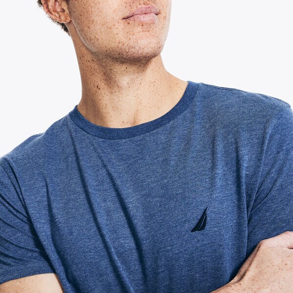 Heather Crewneck Deck T-Shirt