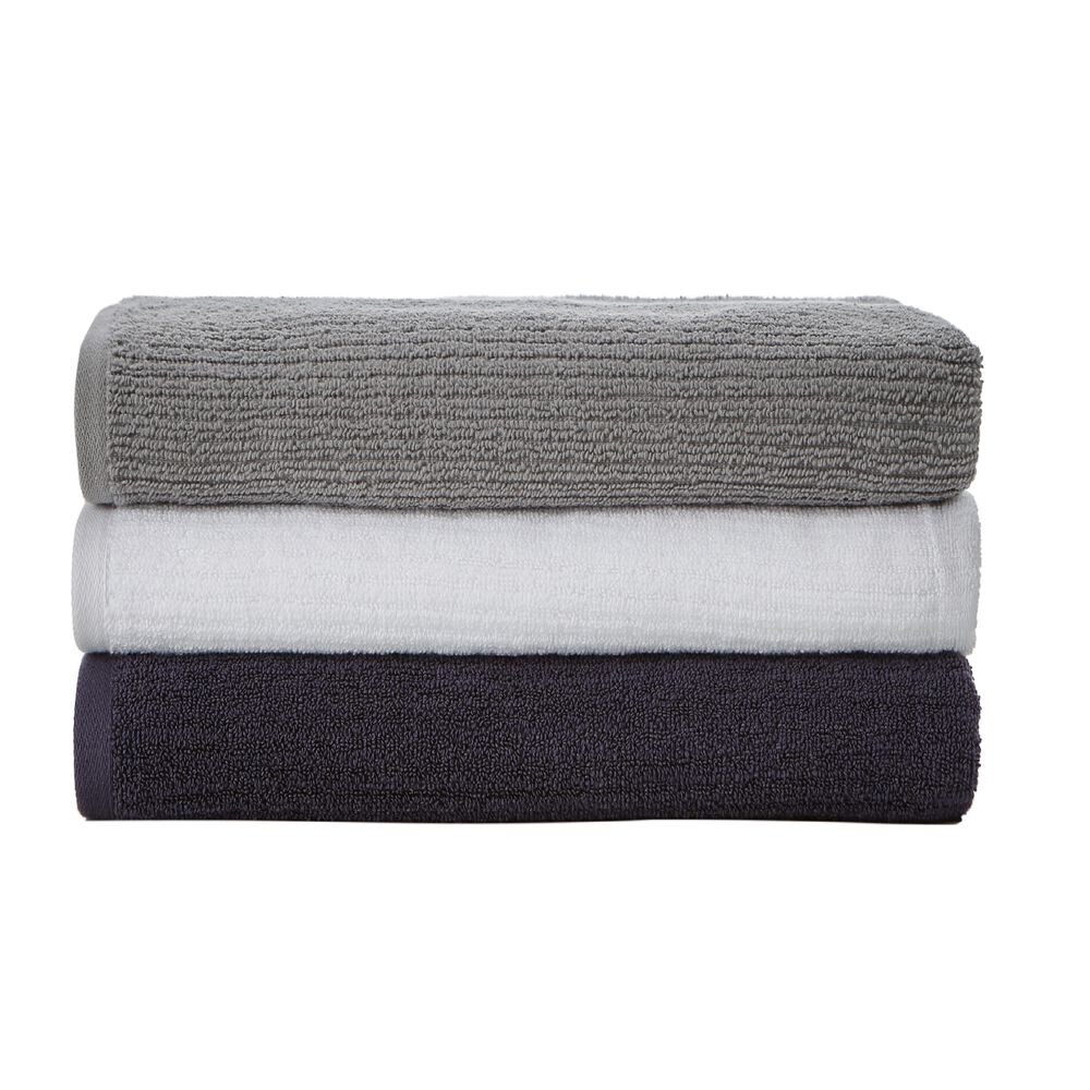 BROOKWATER TOWEL SET, 6-PC,Antique White Wash,large