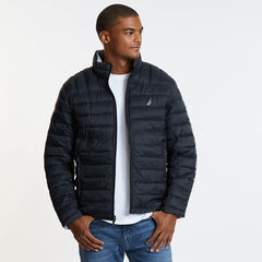 Endeavour Quilted Reversible Jacket,True Black,large
