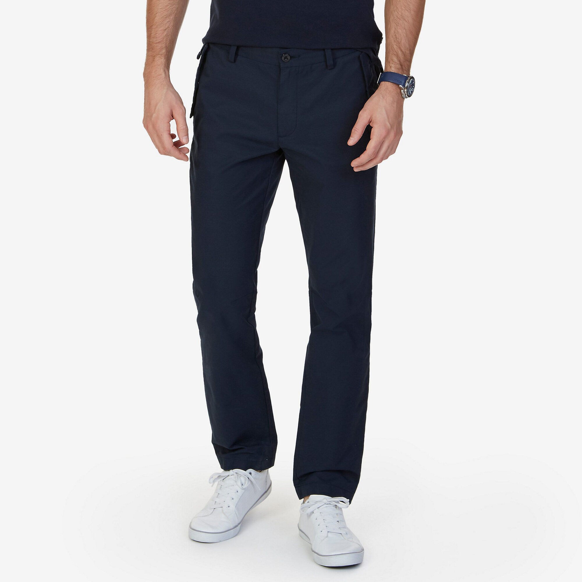 Tailored Fit Navtech Pants,True Navy,large